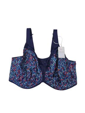 Elomi Energise Sports Bra, High Impact, Full Coverage, Underwire, Size 40J